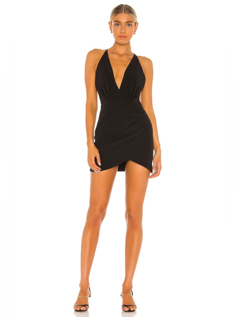 Nbd Emily Mini Dress In Black - Size M